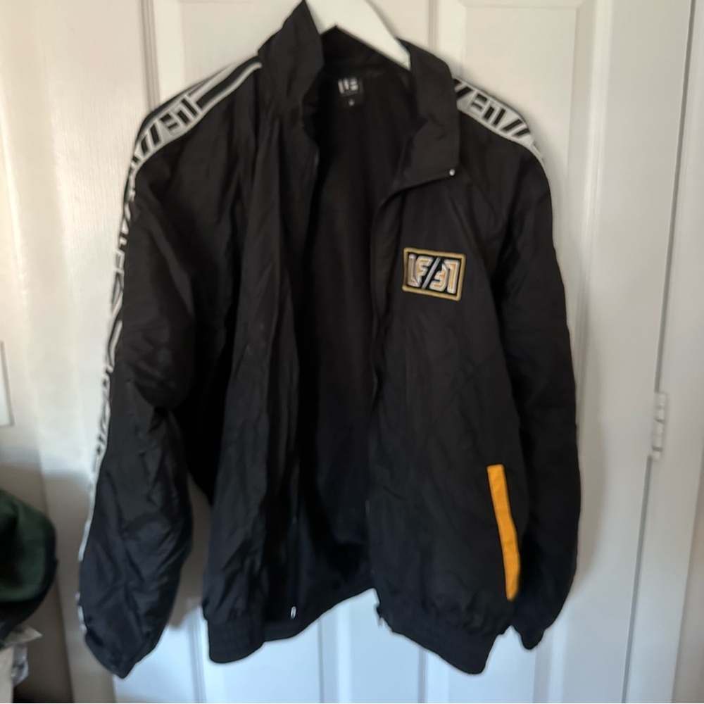 Black LF Windbreaker Jacket